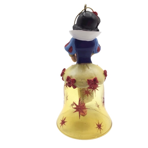 Vintage 1999 Disney Snow White Bell Ornament,Vintage Glass Christmas Decoration - Picture 11 of 13